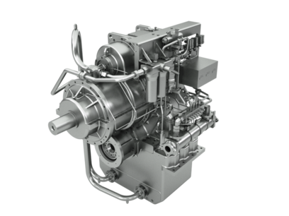 T²RECS gear unit for single engine ships